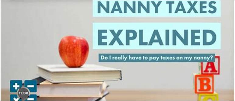 Nanny tax calculator california